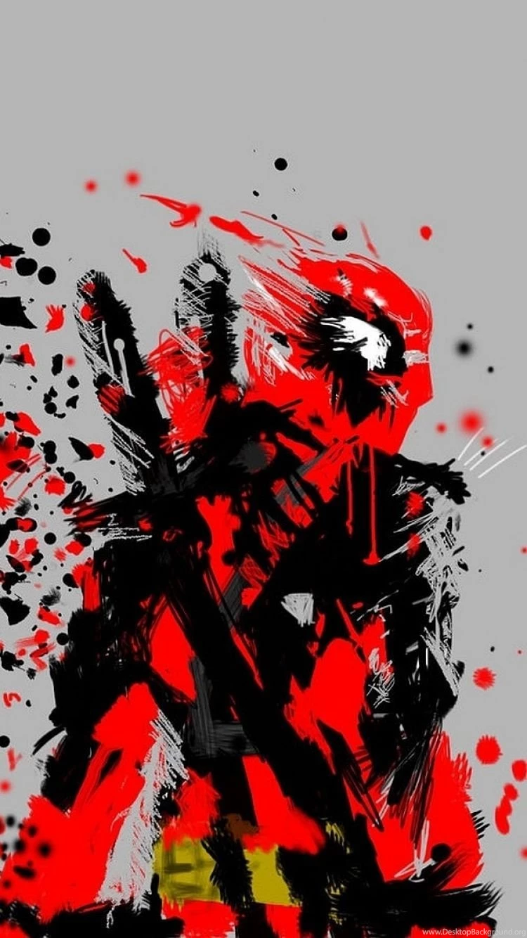 iPhone 6S Comics/Deadpool Wallpapers ID: 529446