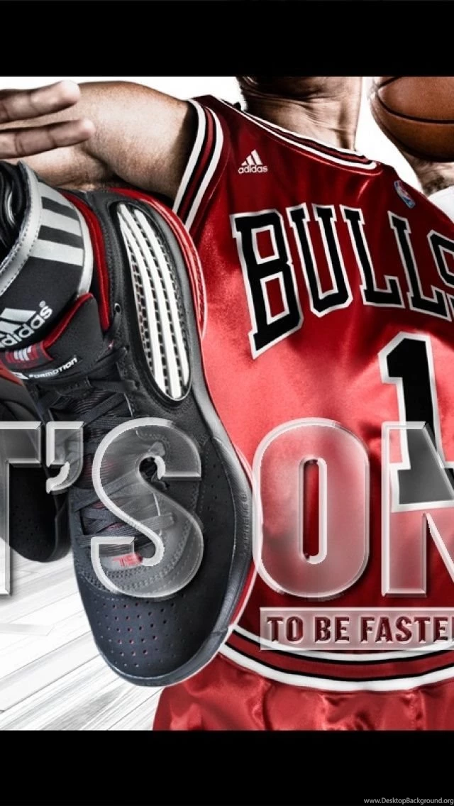 Adidas NBA Chicago Bulls iPhone 5 Wallpapers