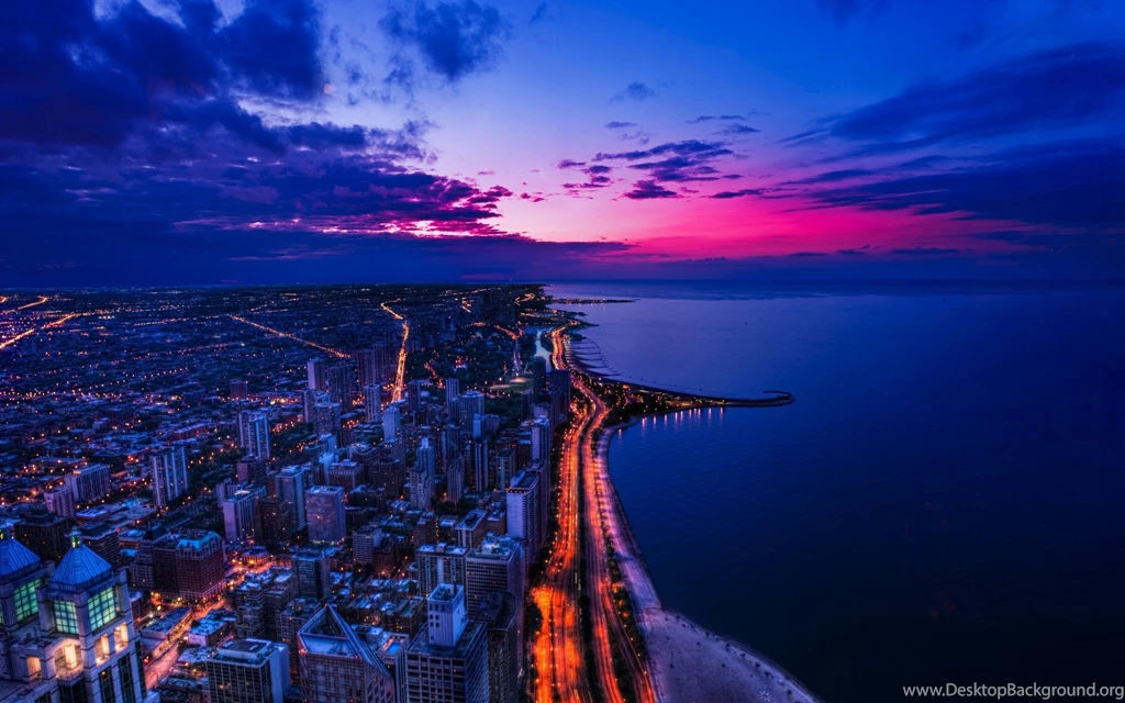 Chicago Sunset Wallpapers
