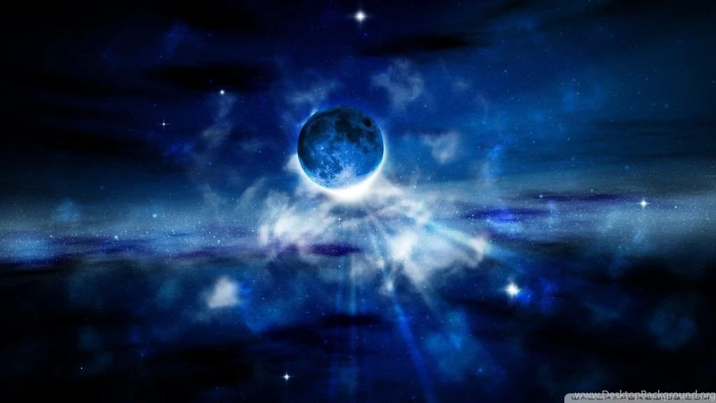 Blue Moon HD Desktop Wallpapers : High Definition : Fullscreen ...