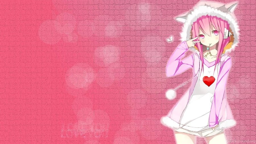 Cute Pink Anime Girl Wallpapers By NewbMangaDrawer On DeviantArt