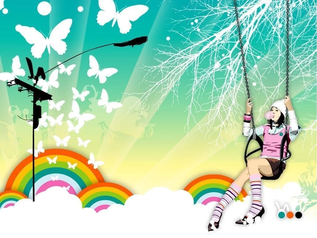 Yellow Color Wallpapers: Sailor Girl Wallpapers