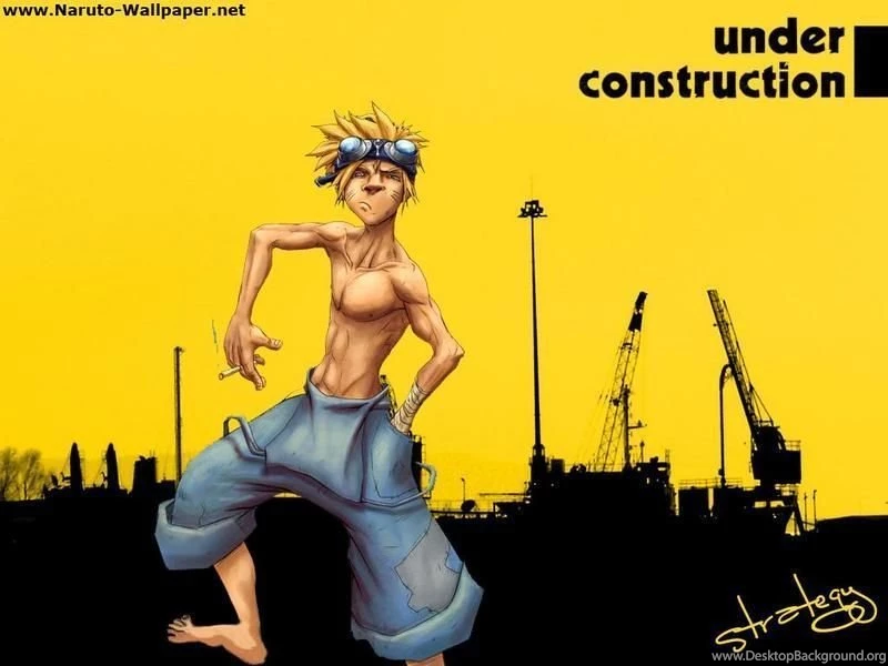Naruto Wallpaper: Naruto Under Construction