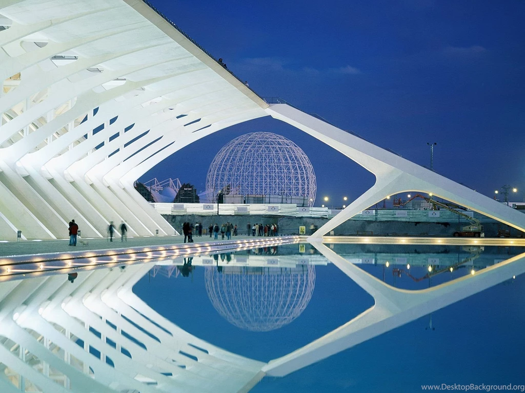 City Of Arts And Sciences, Valencia, Spain   Building Construction ...