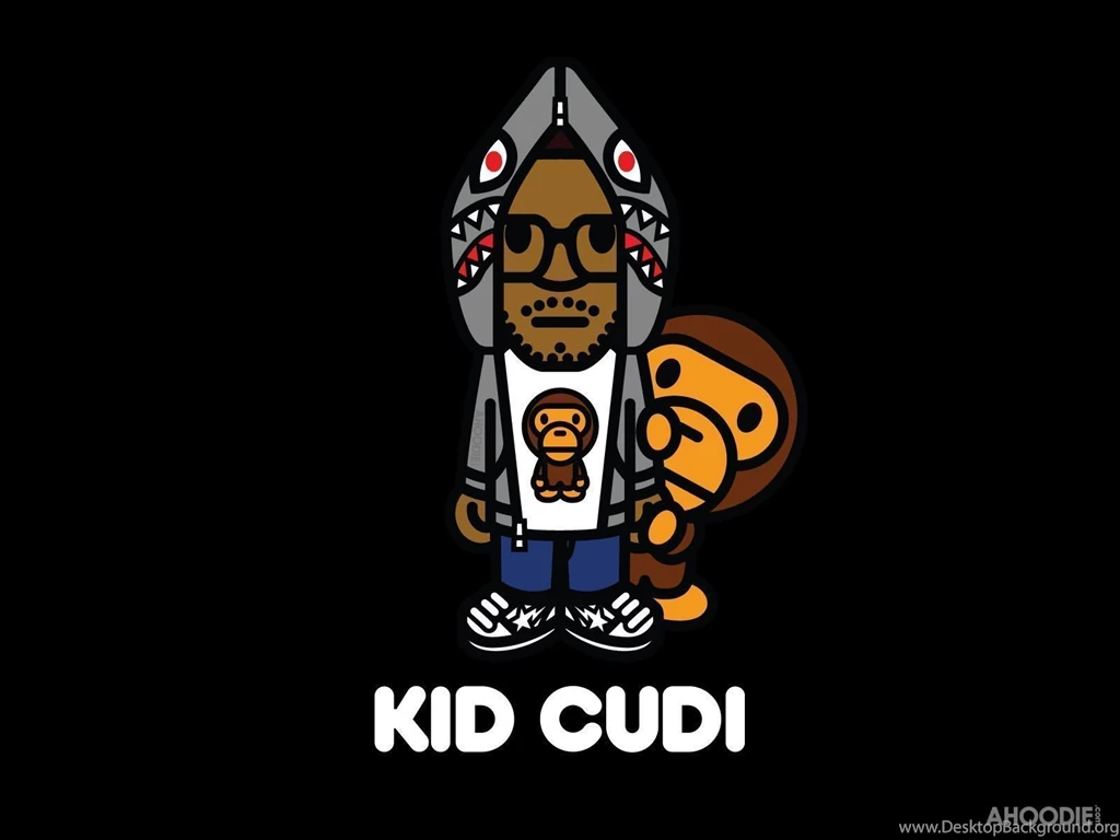 ZOMG ZOMG: Kid Cudi A Bathing Ape Part 2 WALLPAPERS!