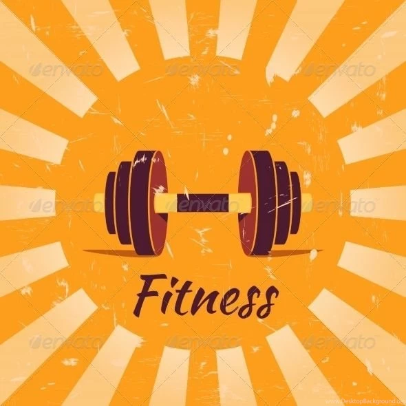 Vintage Fitness Poster Backgrounds