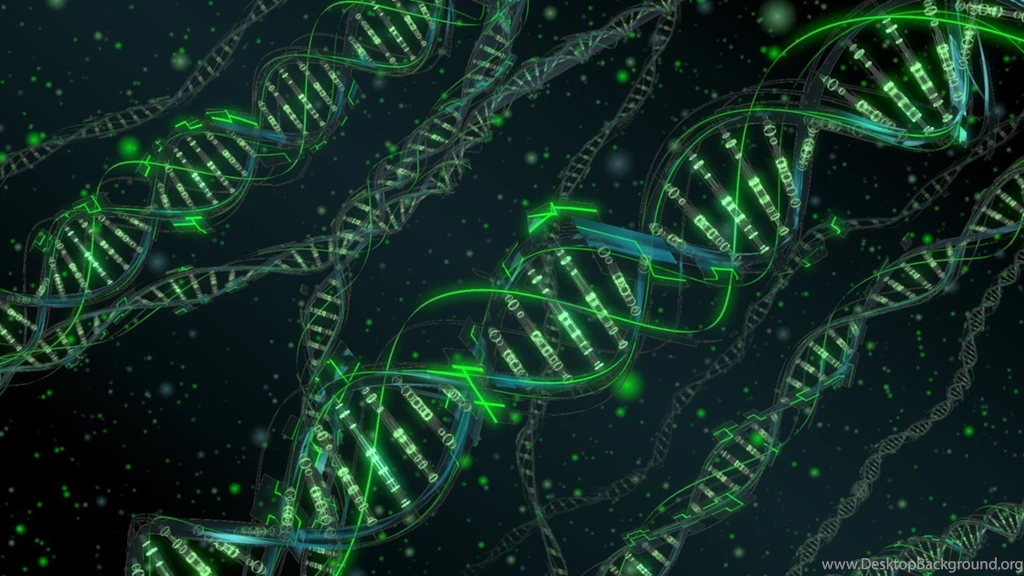 DNA 3 d Structure Molecule Pattern Abstraction Genetic Psychedelic ...