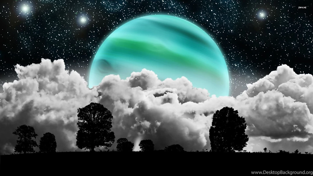 Planet In The Clouds Wallpapers   Digital Art Wallpapers