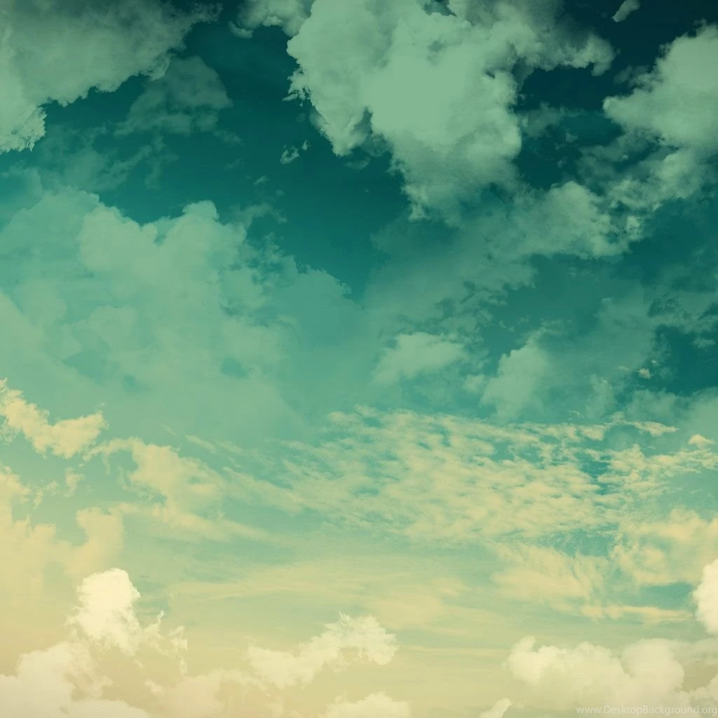 Green Clouds iPad Wallpapers Download
