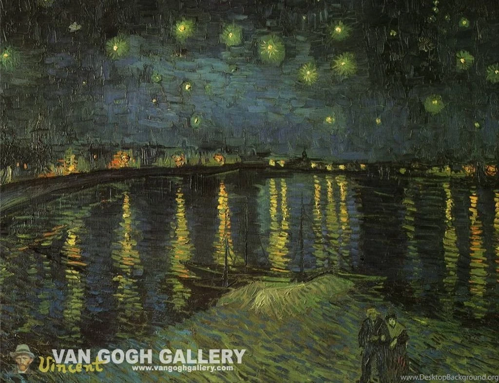 Van Gogh Starry Night Desktop Wallpapers