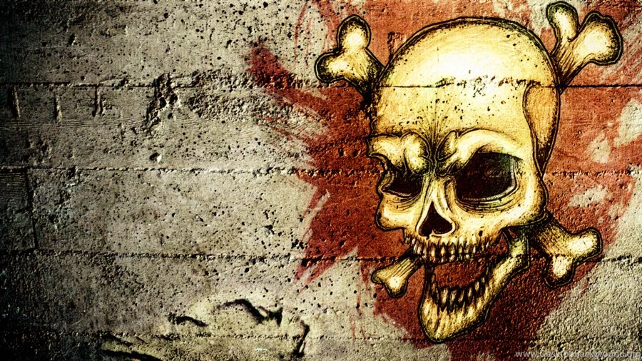 DeviantArt: More Like HD Grunge Skull Wallpapers By PR1m3vil