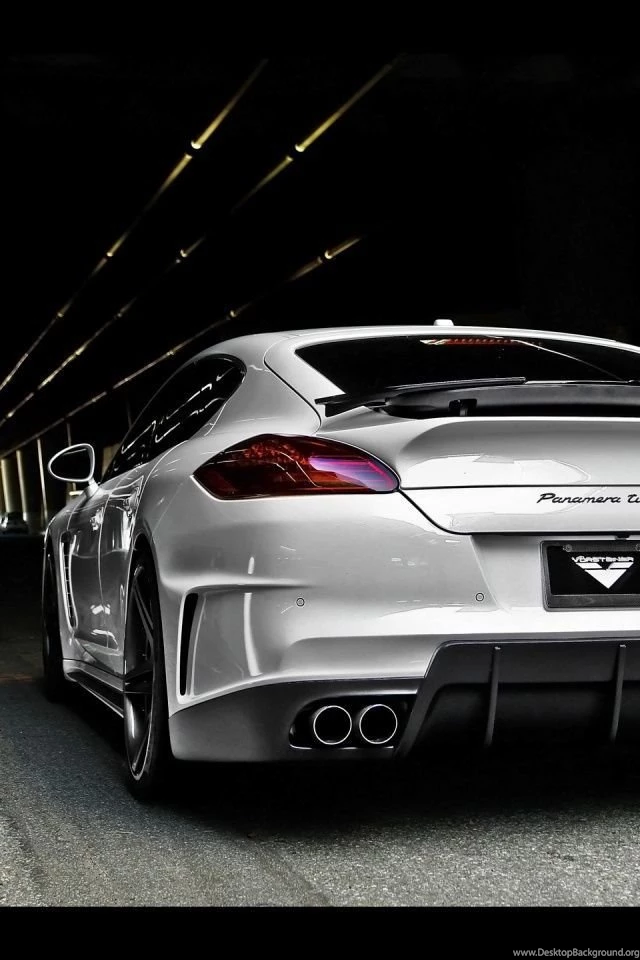 640x960 Vorsteiner Porsche V PT Panamera Rear Angle Iphone 4 Wallpapers