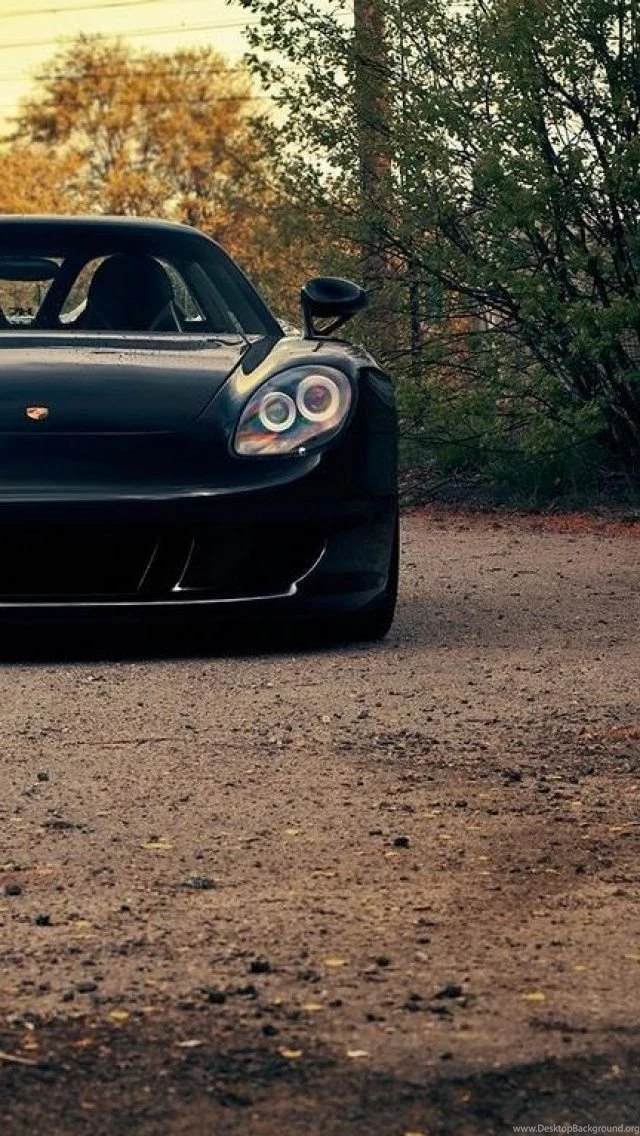 Black Porsche iPhone 5 Wallpapers