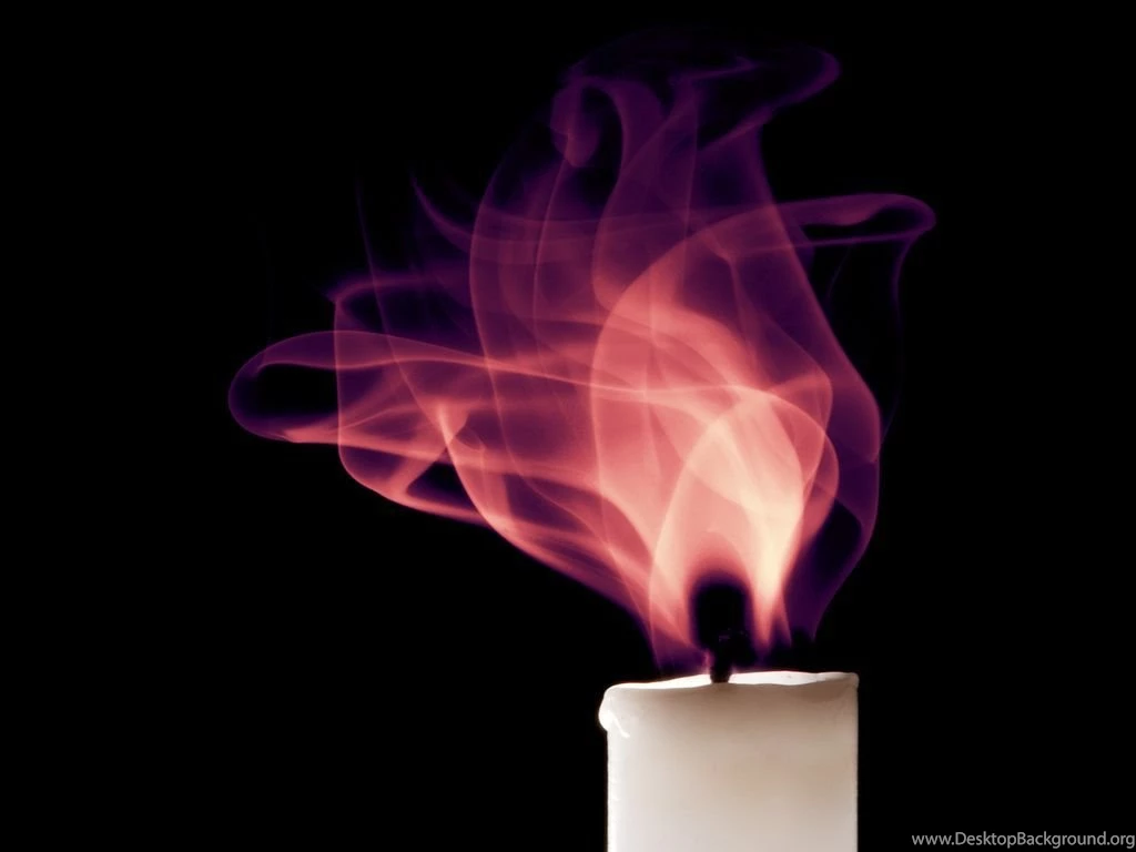Colorful Candle Smoke Wallpapers