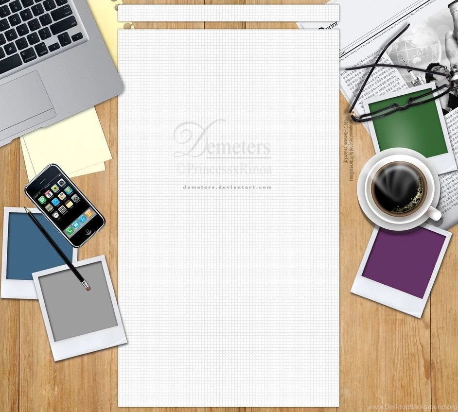 FREE YouTube BG .PSD Office Desk CP3 By Demeters On DeviantArt