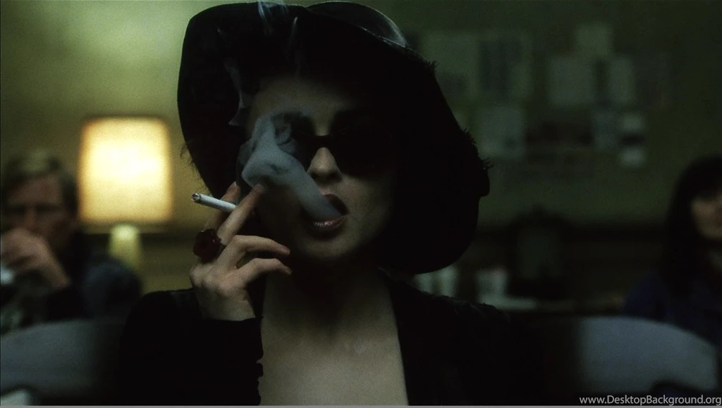 Smoking Fight Club Helena Bonham Carter Cigarettes Marla Singer ...
