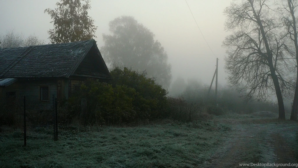 Download Wallpapers 2048x1152 Road, Country, Fog, Trees, Haze ...