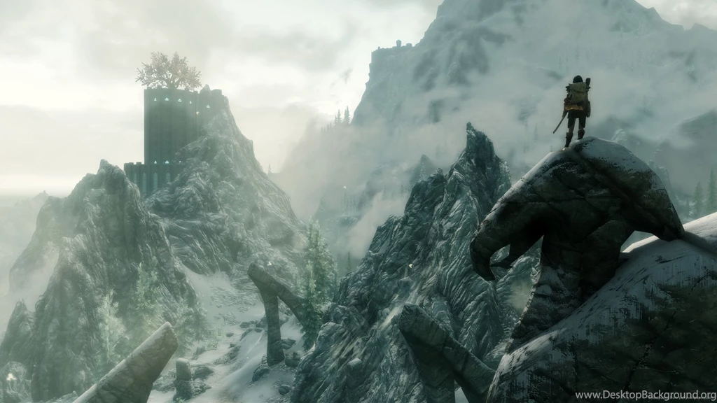 Download 2560x1440 Skyrim Valley Of Mists Wallpapers