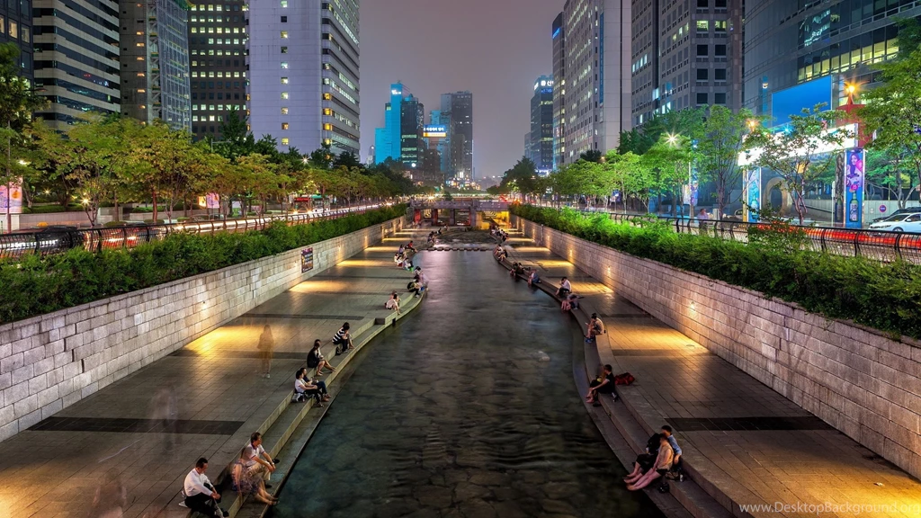 2560x1440 Seoul South Korea Downtown Wallpapers