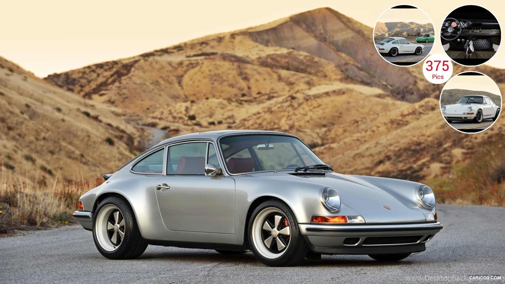 Singer Porsche 911 Silver Front