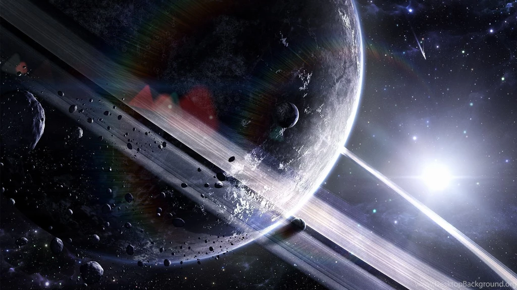Wallpapers Stars, Planet, Saturn, Saturn And Rings.
