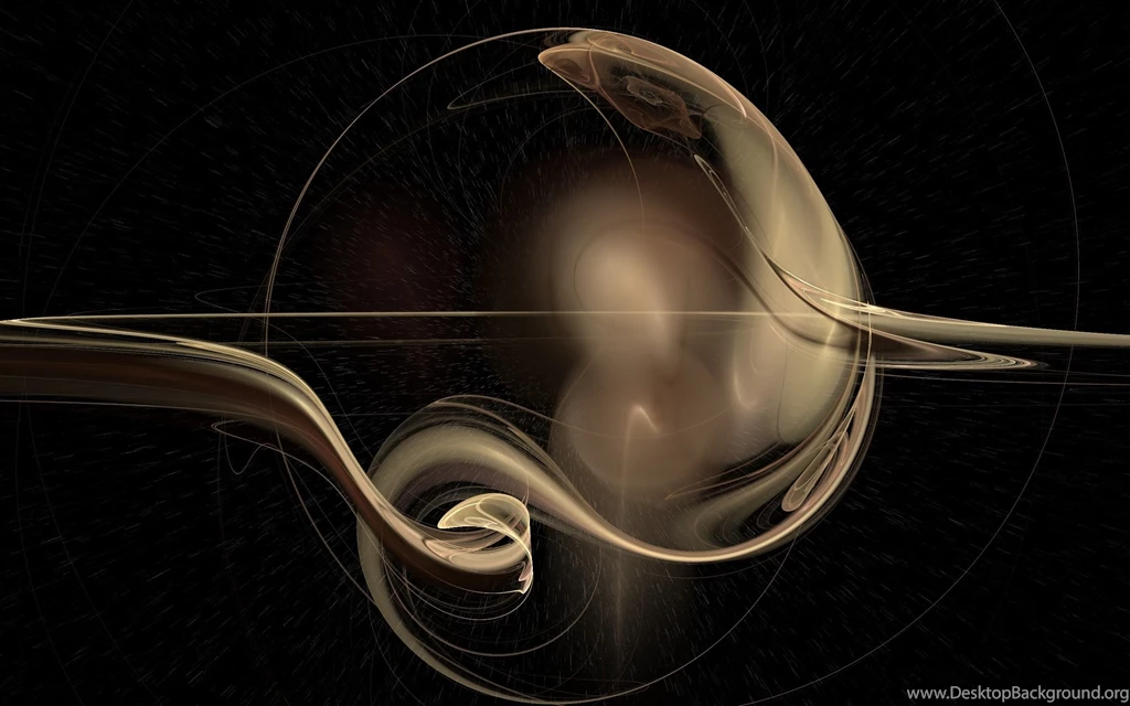 Fractals Rings Saturn Cutting Wallpapers