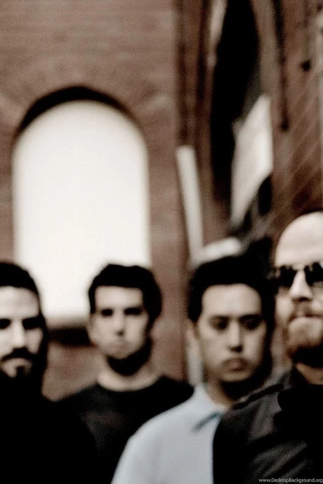 640x960 Linkin Park Sepia Effect Iphone 4 Wallpapers