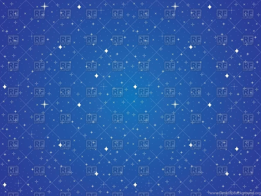 Blue Night Sky With Stars Seamless Background, 54498 ...