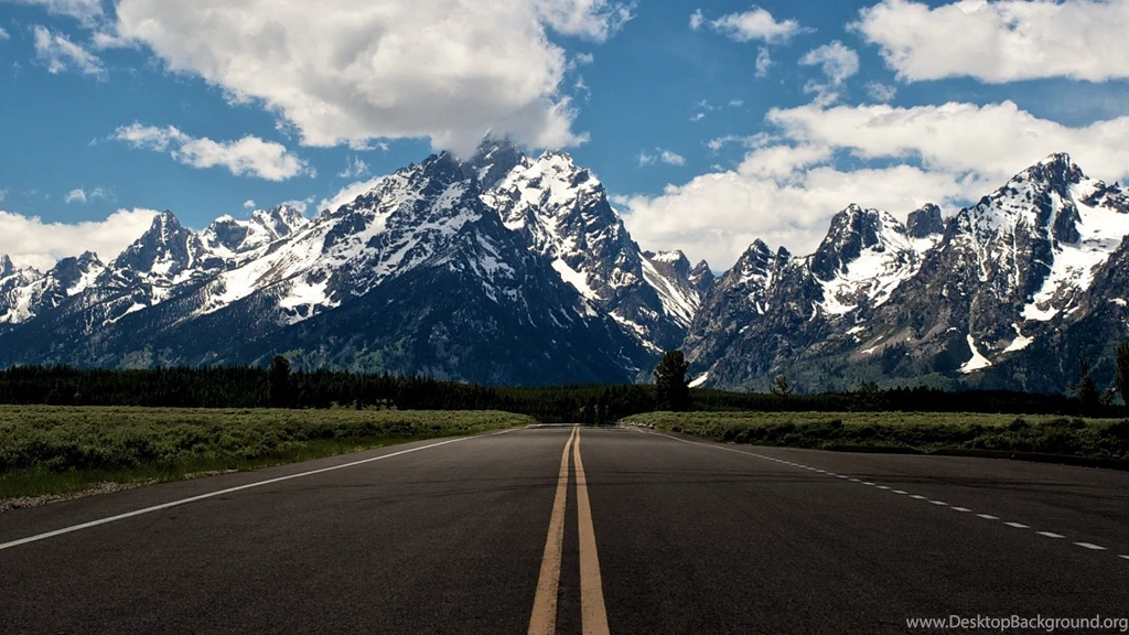 Mountains, Landscapes, Roads, Skyscapes, Street :: Wallpapers