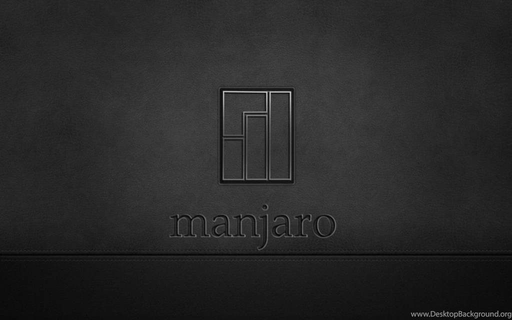 Black Leather Manjaro Linux Wallpapers By Tefrem34 On DeviantArt