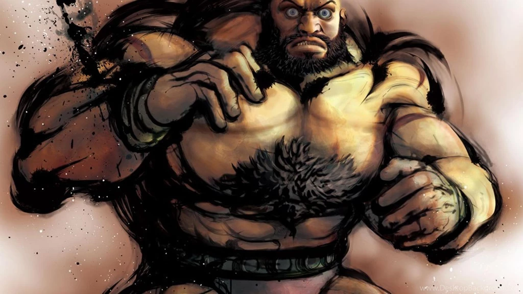 Street Fighter Muscle Cartoon HD Wallpapers Wallpapers (