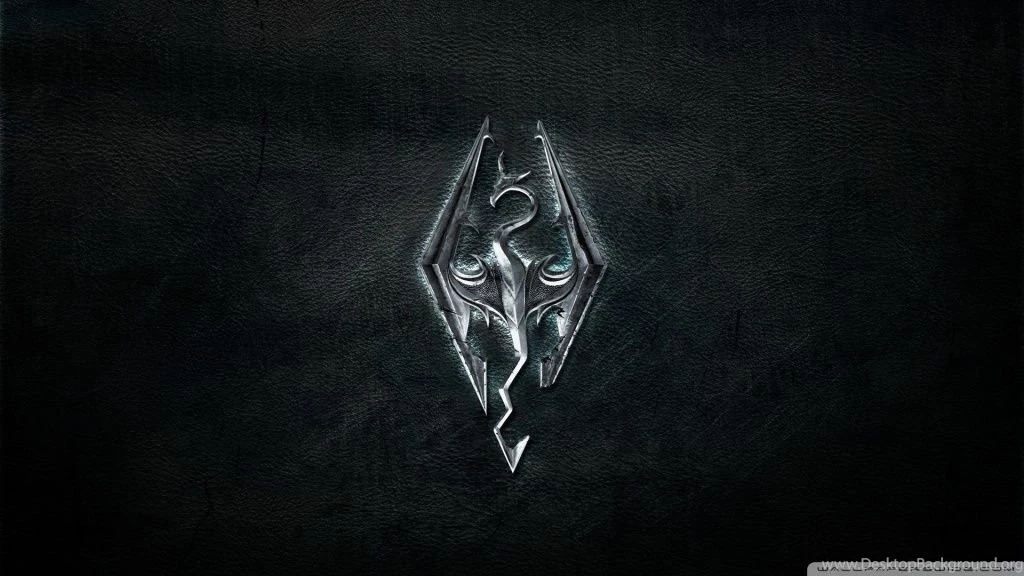 Skyrim Logo HD Desktop Wallpapers : High Definition : Fullscreen ...
