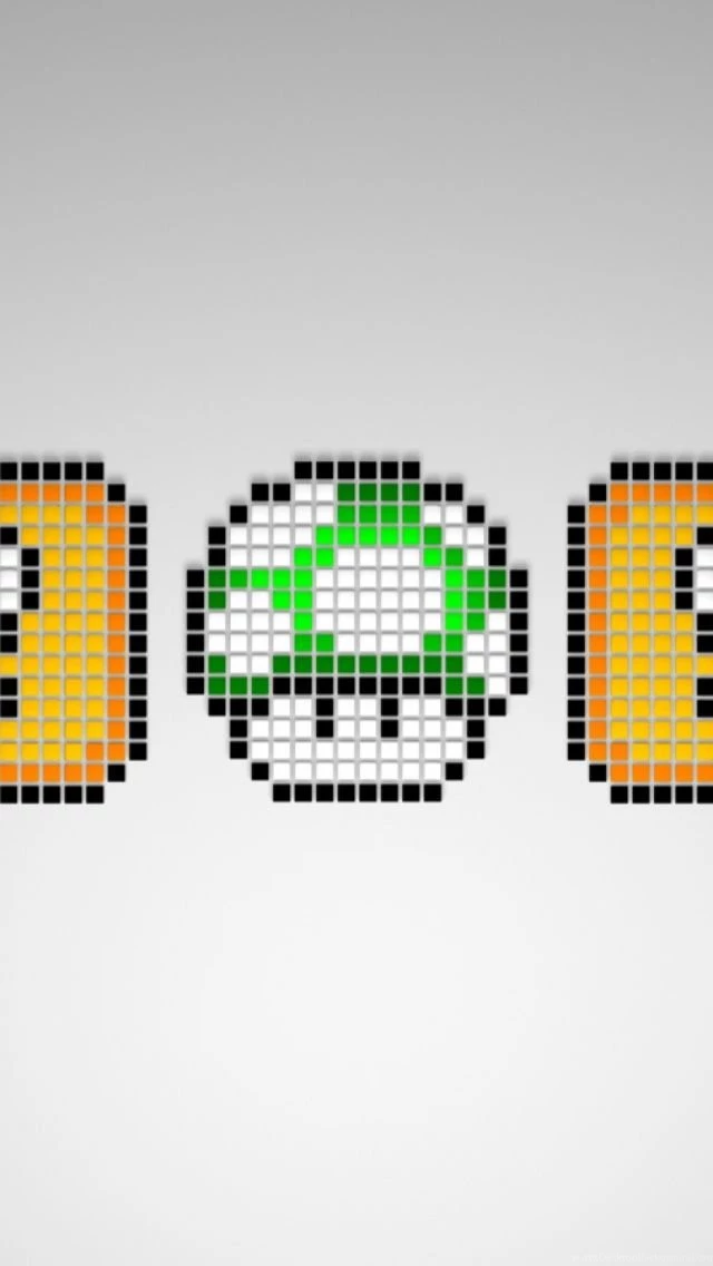1 up Mushroom iPhone 5 Wallpapers
