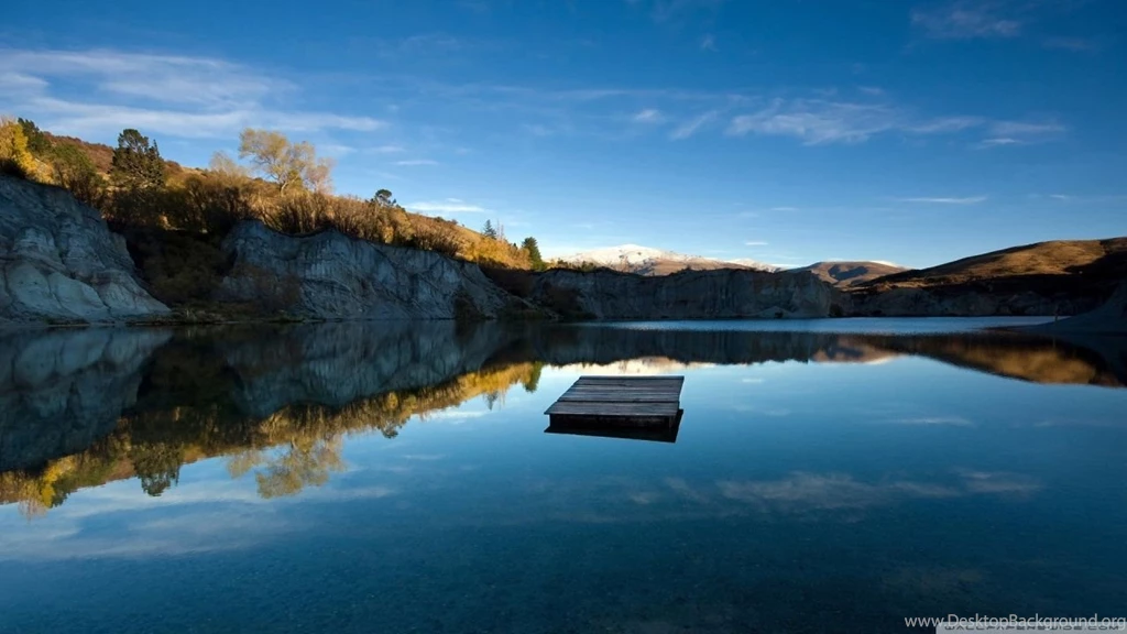 Peaceful Lake HD Desktop Wallpapers : Widescreen : High Definition ...