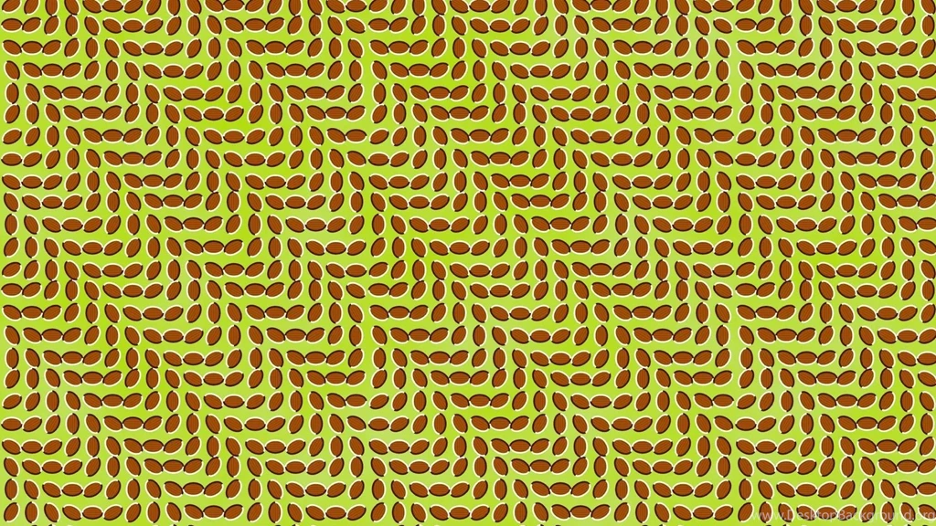 Download Wallpapers 1920x1080 Abstraction, Optical Illusion, Leaves ...