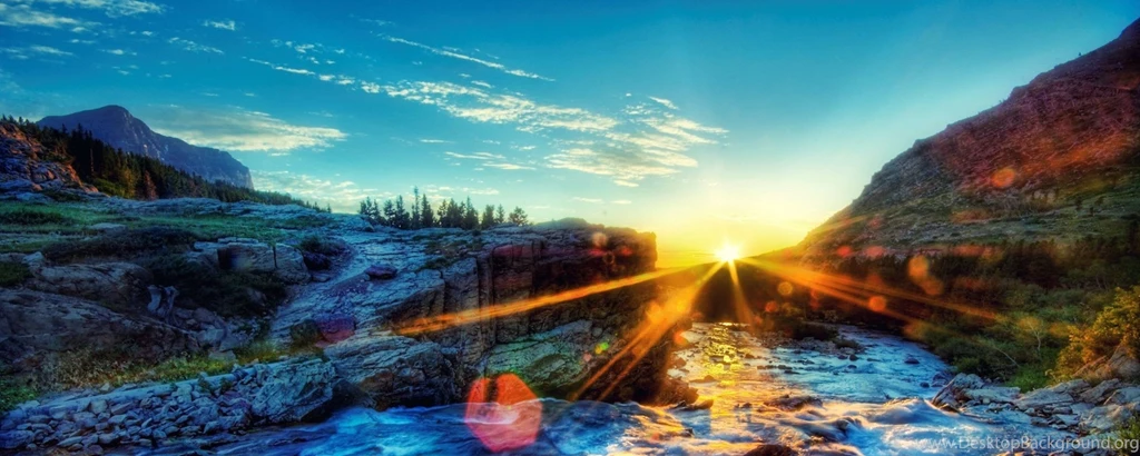 Download Wallpapers 2560x1024 Light, Foam, Sky, Sunset, Bright Dual ...