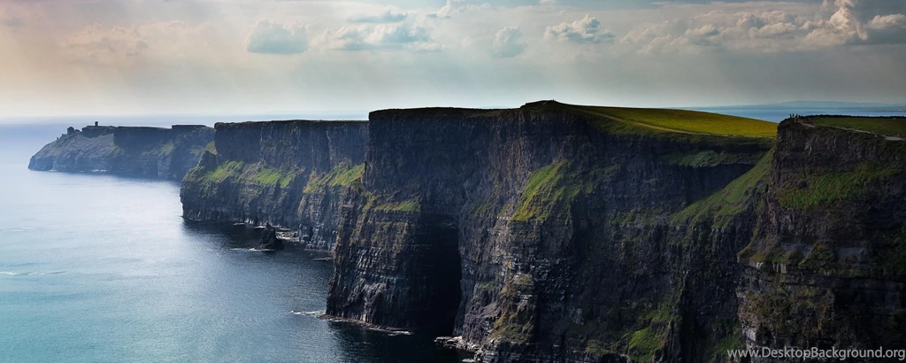 Sea Cliff Dual Screen Wallpapers