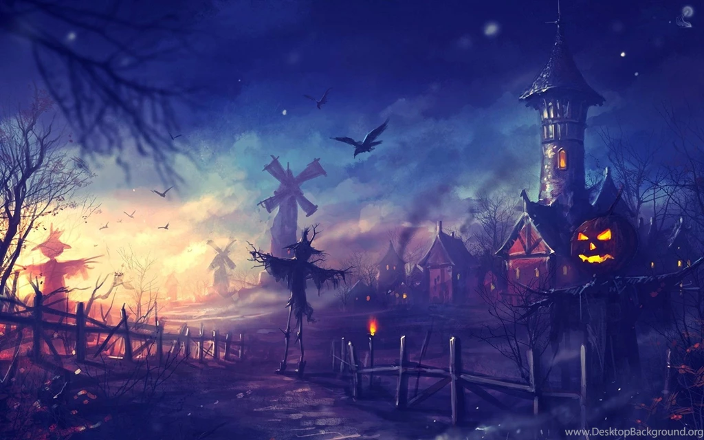 Halloween Desktop Wallpaper_hd Wallpaper_download Free Wallpapers
