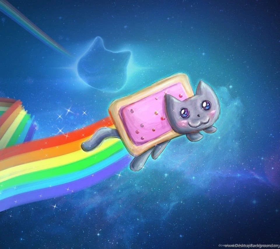 Download Nyan Cat Cool Art Wallpapers For Sony Ericsson Xperia Arc