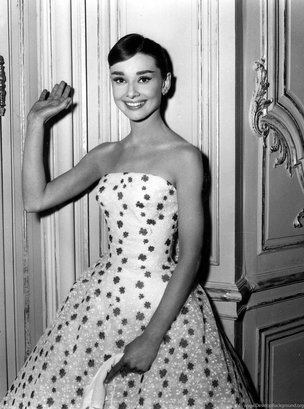 Audrey Hepburn Fashion Wallpaper.