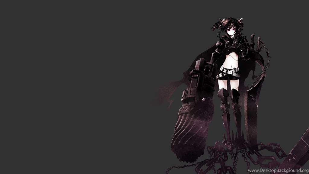Black Rock Shooter Computer Wallpapers, Desktop Backgrounds ...