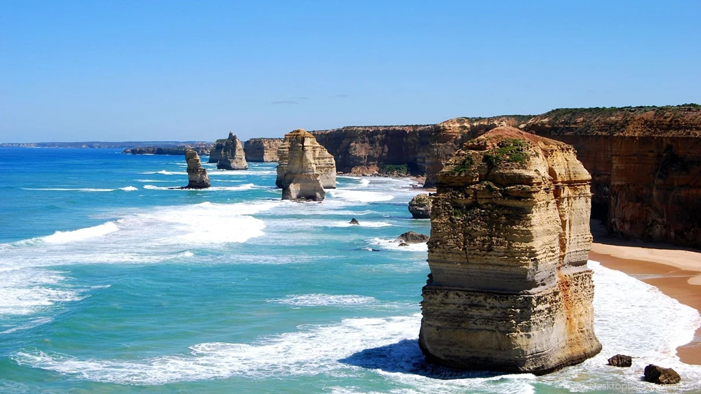 Ocean Cliffs Australia Beach