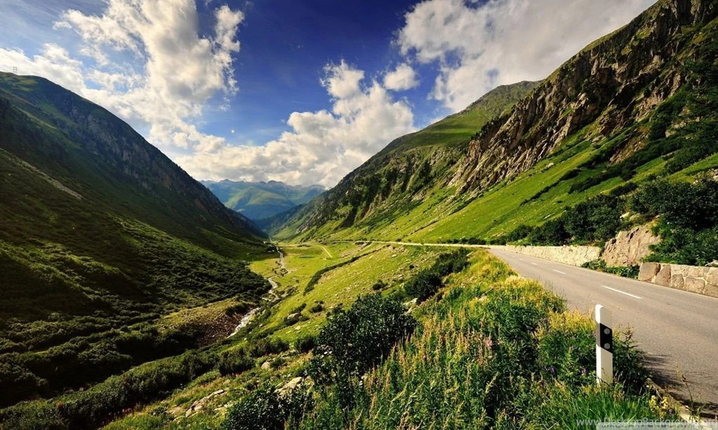 Mountain Valley HD Desktop Wallpapers : High Definition ...