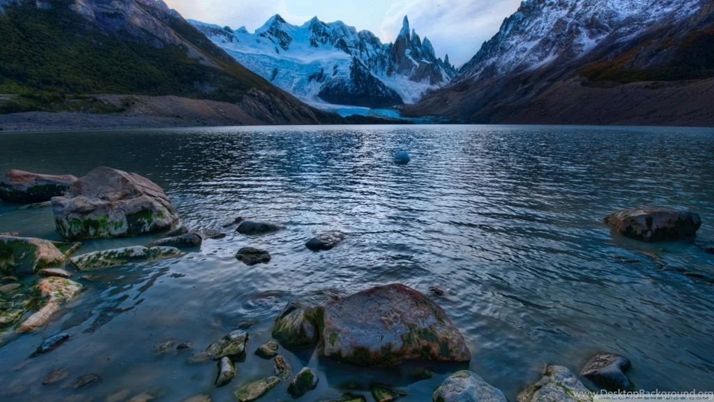 Cold Mountain Lake In Argentina HD Desktop Wallpapers : High ...