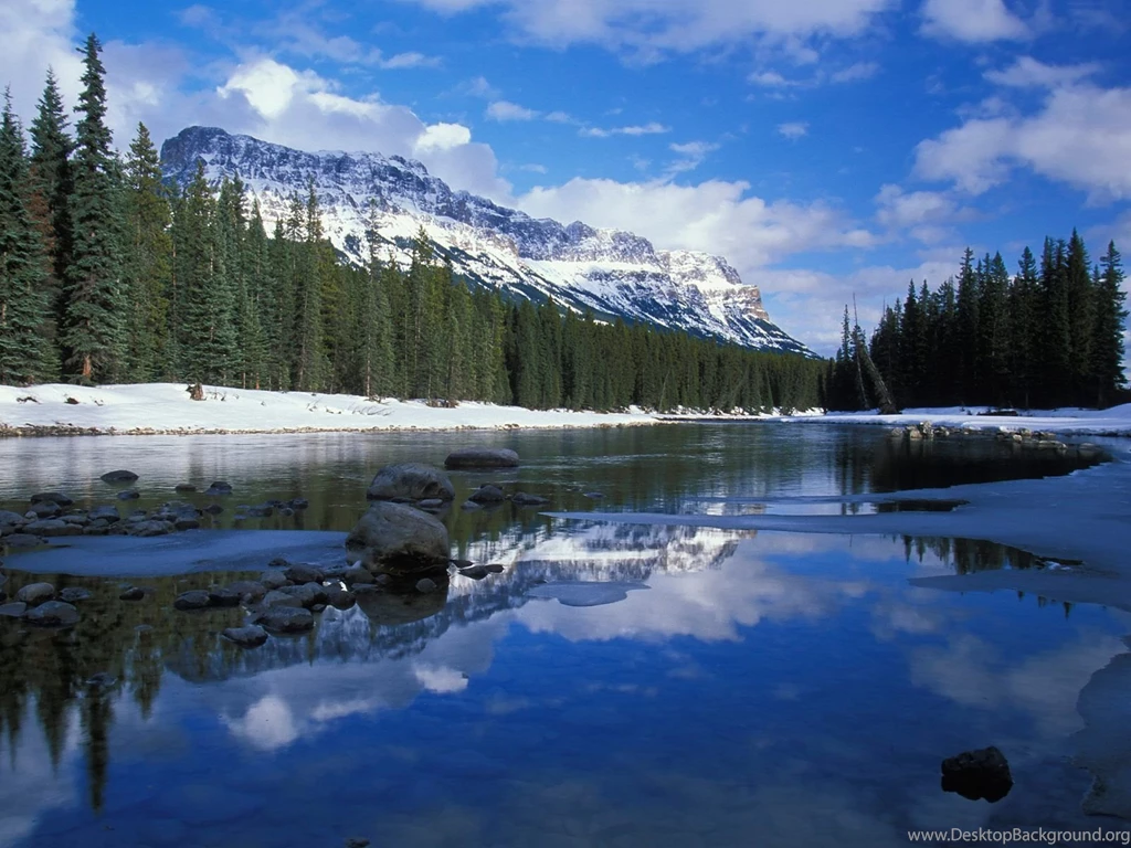 River In The Mountains Wallpapers