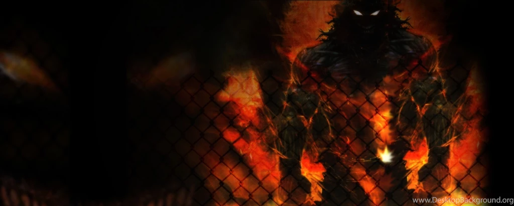 Download Wallpapers 2560x1024 Disturbed, Monster, Animal, Fire, Net ...