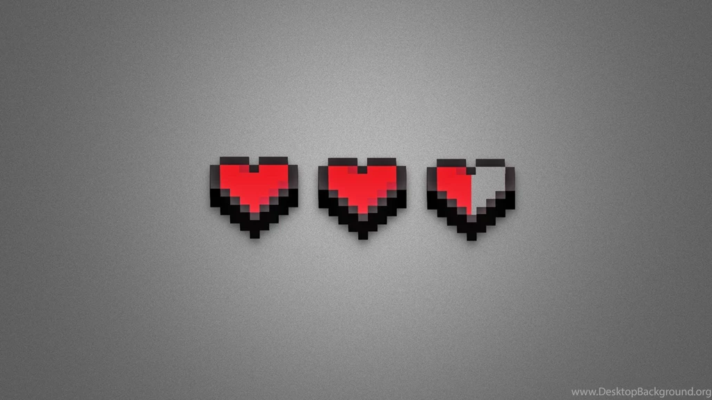 Love Heart Minimalistic Wallpapers (