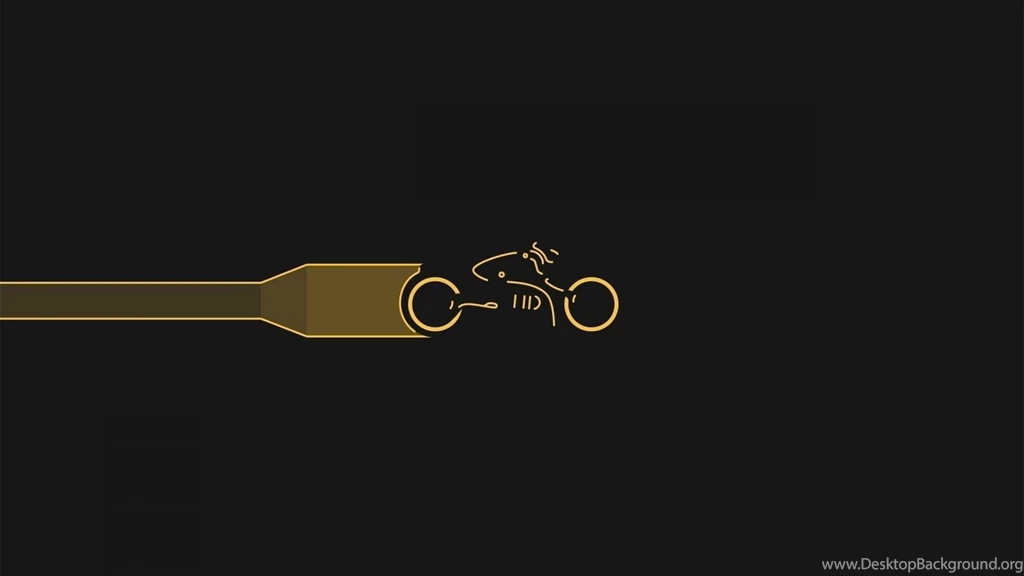 Cycle Tron Abstract Minimalistic Wallpapers