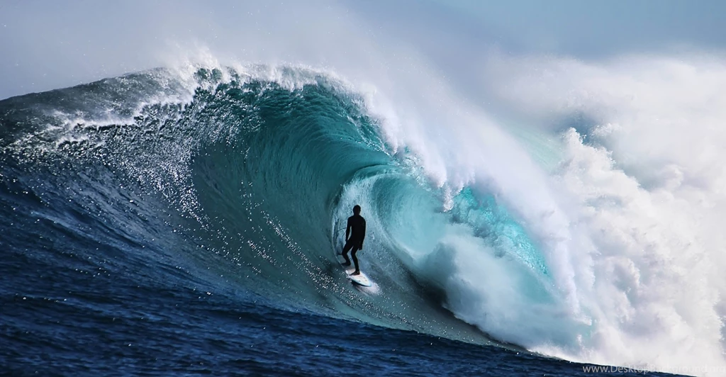 Surfing Surf Ocean Sea Waves Wallpapers