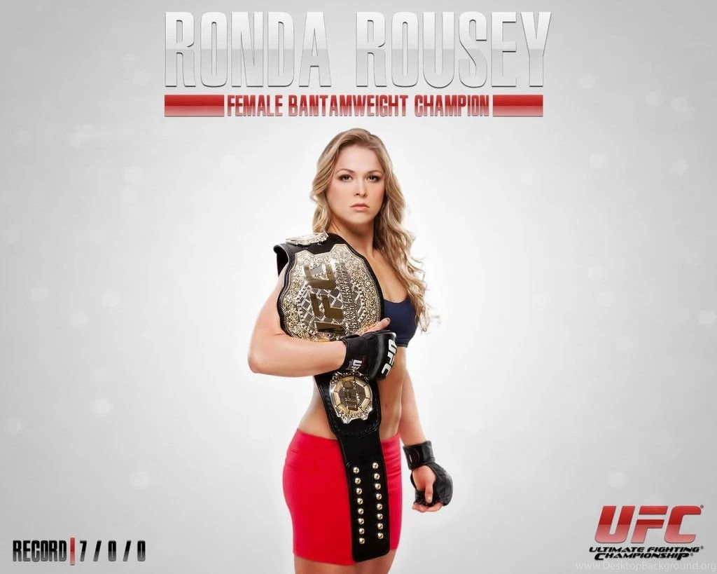 DeviantArt: More Like Ronda Rousey UFC Wallpapers By ExaArt